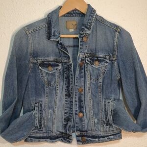 American Eagle Outfitters Blue Jean Jacket